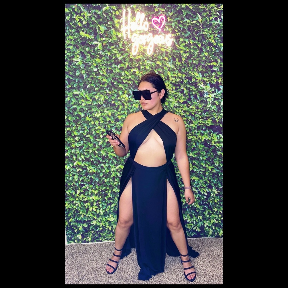 Black Sexy Sun Dress